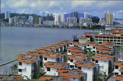 Set von 10 AK im Umschlag von Guangdong / Canton China 