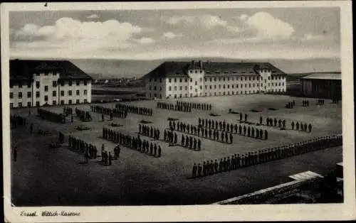 Ak Kassel in Hessen, Wittich Kaserne