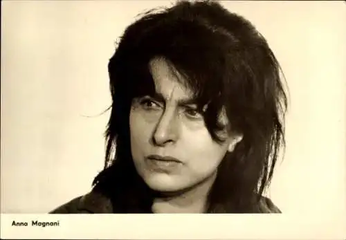 Ak Schauspielerin Anna Magnani, Portrait, Film Mamma Roma