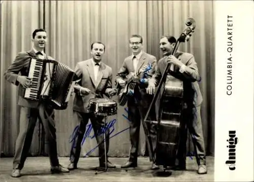 Ak Musikgruppe Columbia-Quartett, Gruppenbild