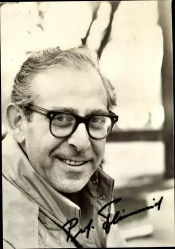 Ak Schauspieler Walter E. Fuß, Portrait, Autogramm