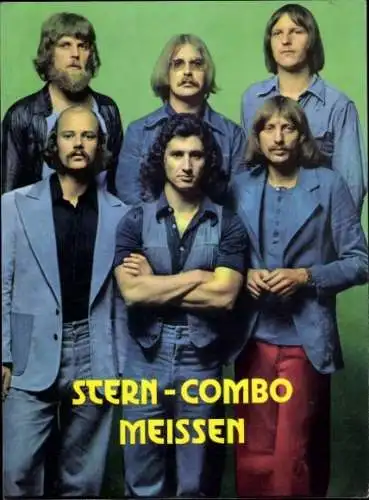 Ak Musikgruppe Stern Combo Meißen, Gruppenfoto