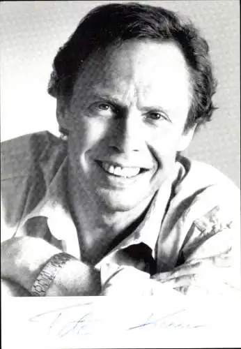Ak Schauspieler und Sänger Peter Kraus, Portrait, Autogramm