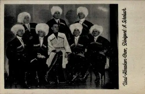 Ak Ural-Kosaken-Chor, Dirigent A. Scholuch