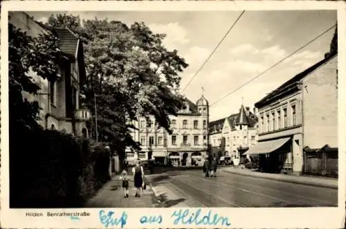 Ak Hilden im Rheinland, Benratherstraße