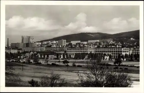 Foto Ak Zlín Gottwaldov in Mähren Region Zlin, Bata Schuhfabrik, František Lydie Gahura