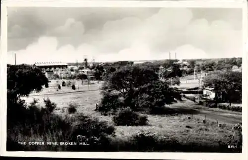 Foto Ak Broken Hill Australien, Kupfermine