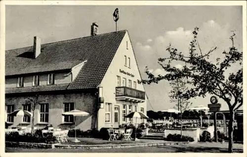 Ak Westerfeld Hemmingen Niedersachsen, Rasthaus Roter Hahn