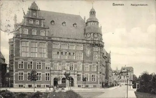 Ak Hansestadt Bremen, Realgymnasium