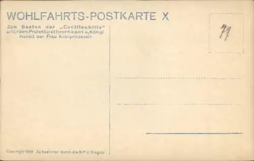 Ak Kronprinz Wilhelm von Preußen mit Sohn, Husarenuniform