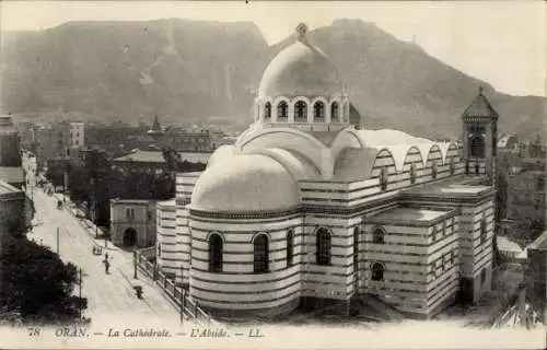 Ak Oran Algerien, Die Kathedrale, Apsis