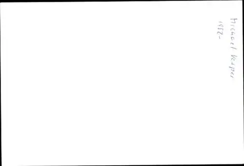 Ak Politiker Michael Vesper, Portrait, Autogramm