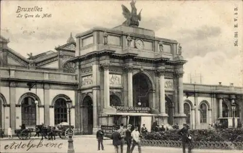 Ak Brüssel Brüssel, La Gare du Midi