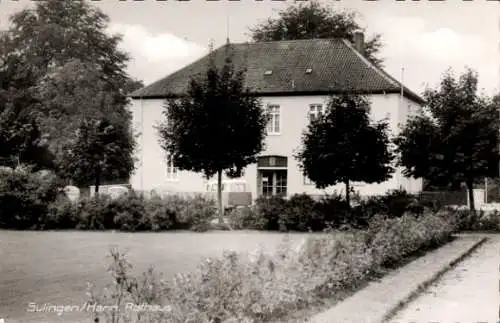 Ak Sulingen in Niedersachsen, Rathaus