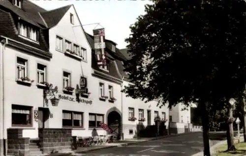 Ak Kelberg Eifel, Hotel zur Reichspost, Außenansicht