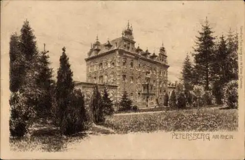 Ak Königswinter am Rhein, Petersberg, Hotel