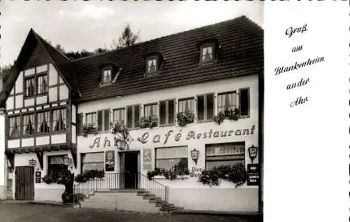 Ak Blankenheim an der Ahr Eifel, Ahr-Cafe