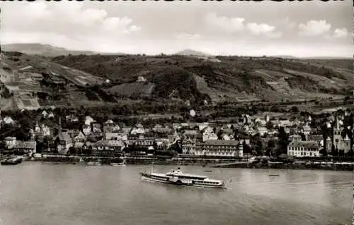 Ak Unkel am Rhein, Panorama