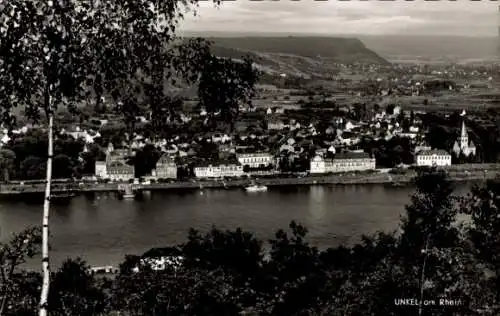 Ak Unkel am Rhein, Panorama, Hotel zur Löwenburg