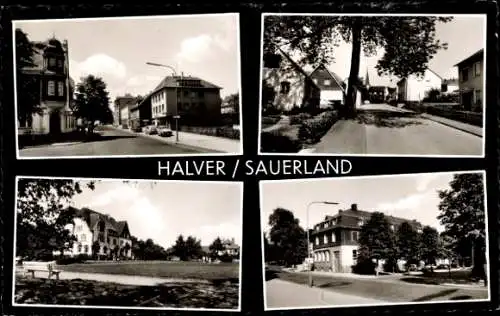 Ak Halver in Westfalen, Teilansichten