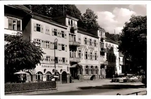 Ak Bad Herrenalb im Schwarzwald, Hotel Sonne