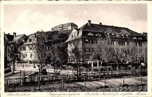 Ak Tübingen am Neckar, Schwesternheim, Tropengenesungsheim, Dt. Institut f. ärztliche Mission