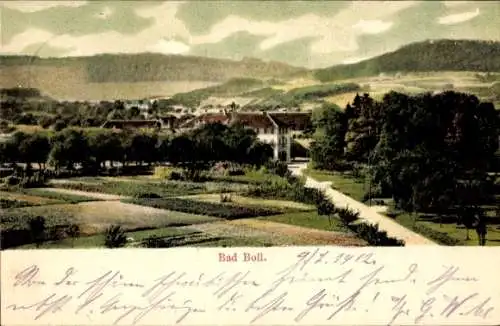 Ak Bad Boll in Württemberg, Panorama