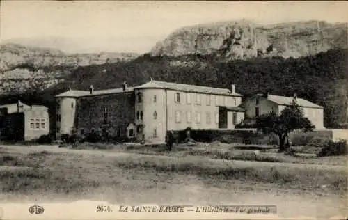 Ak La Sainte Baume Bouches du Rhône, Hotellerie, Vue generale