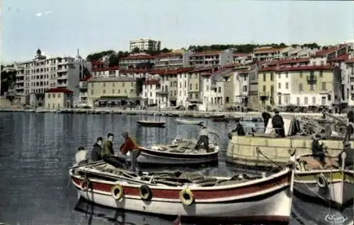 Ak Cassis Bouches du Rhone, Port