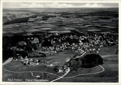 Ak Bad Steben in Oberfranken, Fliegeraufnahme, Panorama