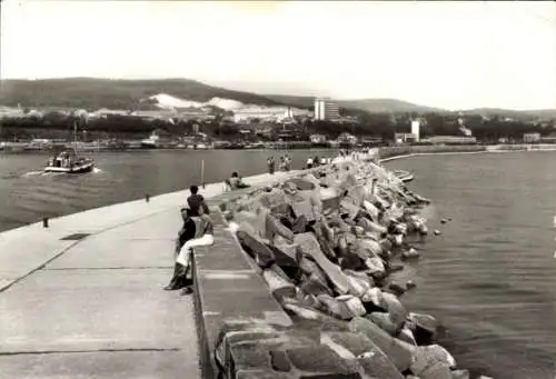 Ak Sassnitz auf Rügen, Panorama