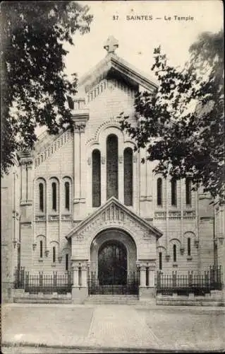 Ak Saintes Charente-Maritime, Kirche