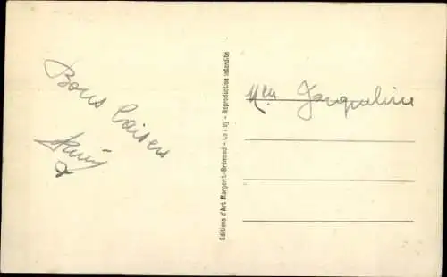 Ak Laguiole Aveyron, Gesamtansicht, Schnee