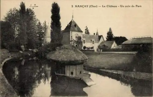 Ak Nancay Cher, Chateau, Parc