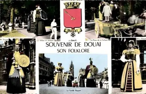 Ak Douai Nord, seine Folklore