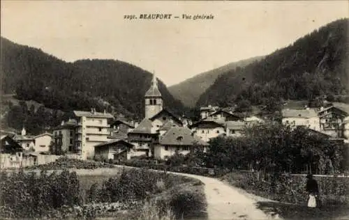 Ak Beaufort Savoie, Gesamtansicht