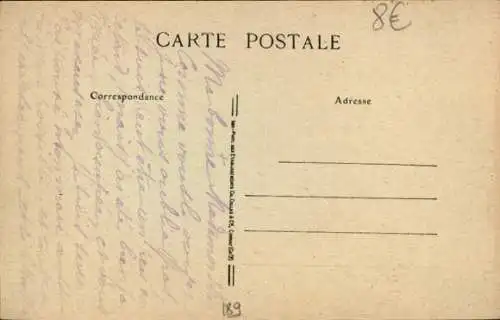 Ak Trilport Seine et Marne, Eingang zum Land