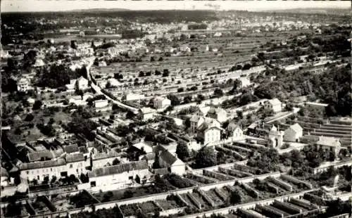 Ak Thomery Seine et Marne, Gesamtansicht, Les Murs