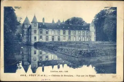 Set von 61 Ak L'Isle Adam Val d'Oise,Chateau de Trilbardou, Schloss Vaux-le-Vicomte etc.