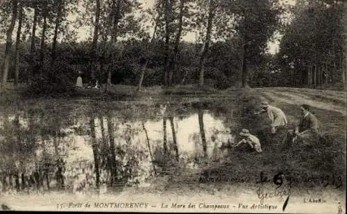 Set von 29 Ak Montmorency Val d’Oise