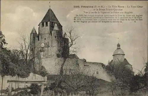 Set von 47 Ak Provins Seine et Marne,Maison Du Bourreau,Caesar Keep etc.