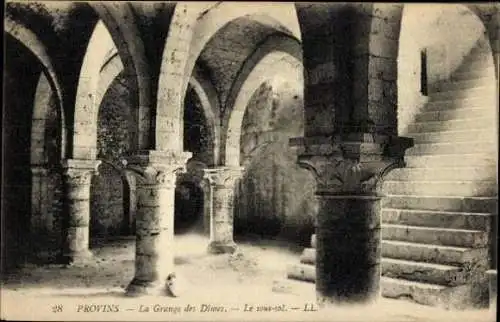 Set von 47 Ak Provins Seine et Marne,Maison Du Bourreau,Caesar Keep etc.