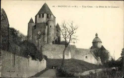 Set von 47 Ak Provins Seine et Marne,Maison Du Bourreau,Caesar Keep etc.