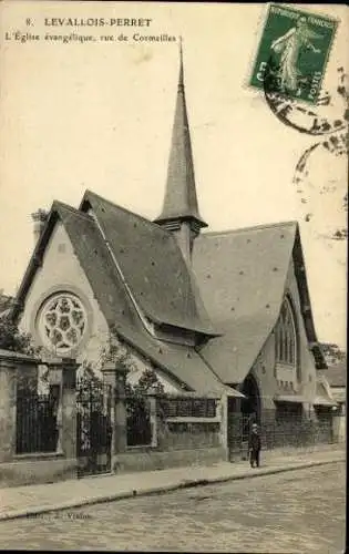 Set von 27 Ak Levallois Perret Hauts de Seine,Mairie de Levallois-Perret, Temple De La Petite Étoile