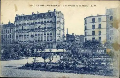 Set von 27 Ak Levallois Perret Hauts de Seine,Mairie de Levallois-Perret, Temple De La Petite Étoile