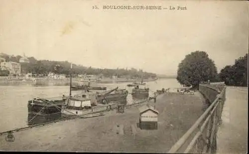 Set von 41 Ak Boulogne sur Seine Hauts de Seine