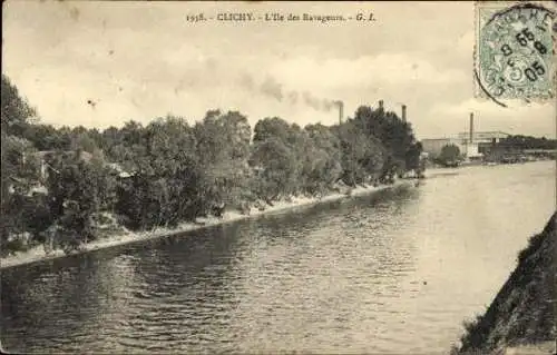 Set von 15 Ak Clichy Hauts de Seine