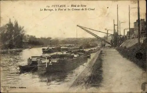 Set von 23 Ak Puteaux Hauts de Seine