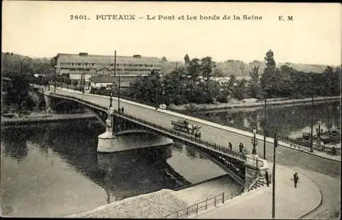 Set von 23 Ak Puteaux Hauts de Seine