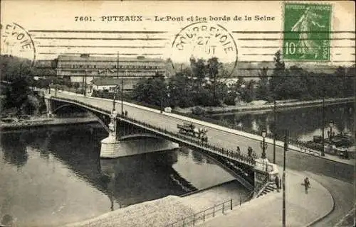 Set von 23 Ak Puteaux Hauts de Seine